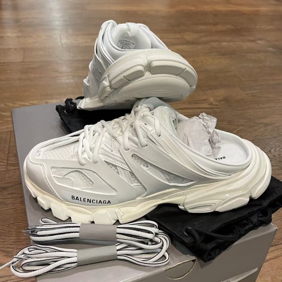 Balenciaga Track Men's casual sports slippers white - Picture 1 of 6